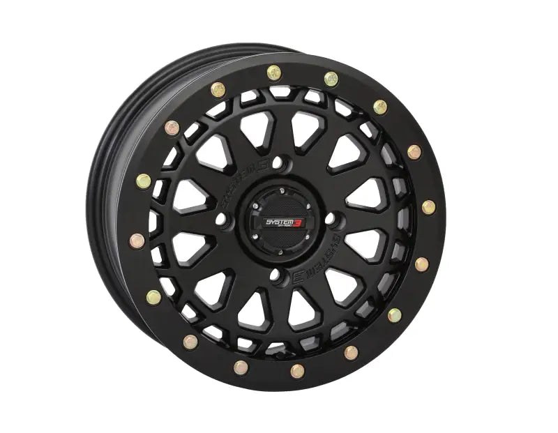 15S3-6538 Sb6 Bl Wheel 15x7 6 + 1 ( + 45mm) 4/137 Matte Black - SB6 Wheels