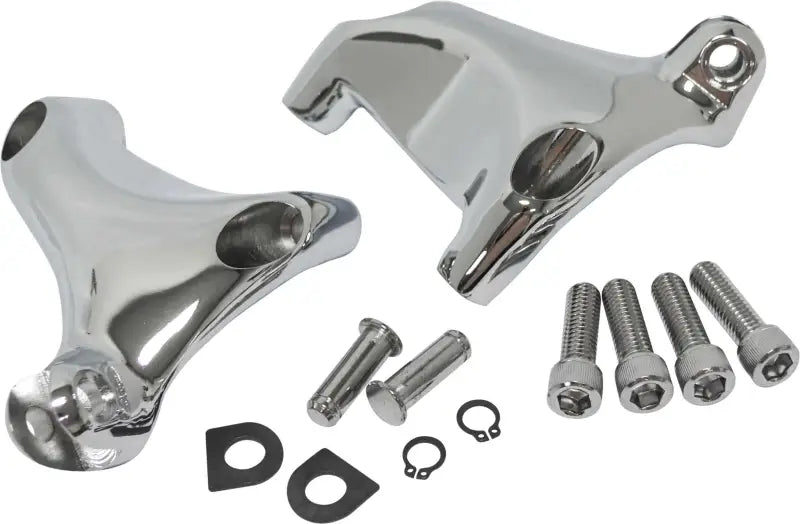 16-225 Passenger Peg Mounts Chrome Sportster 04 11