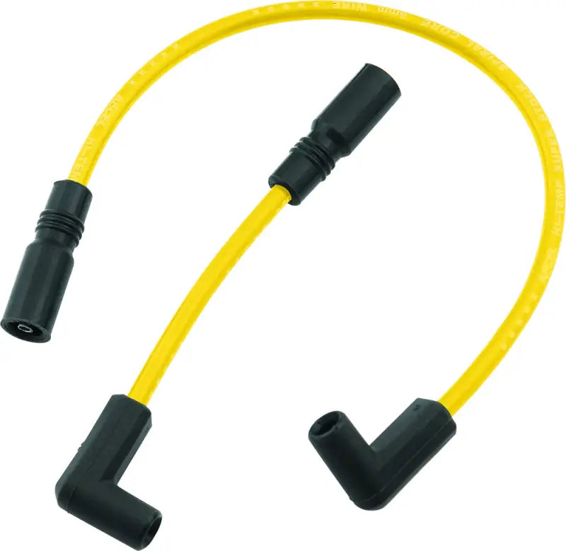 171097-Y Spiral Core Wire Set 8.0mm Yellow - S/S