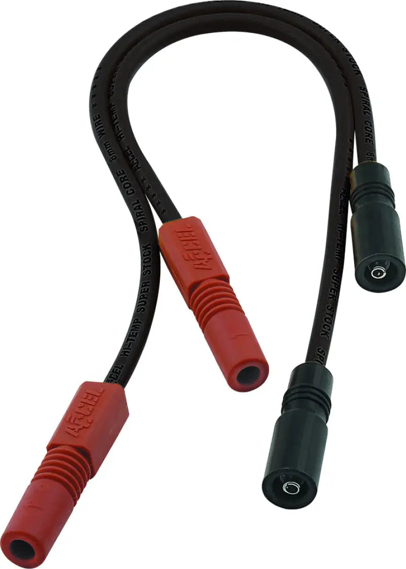 171098-K Spiral Core Wire Set 8.0mm Black - S/S