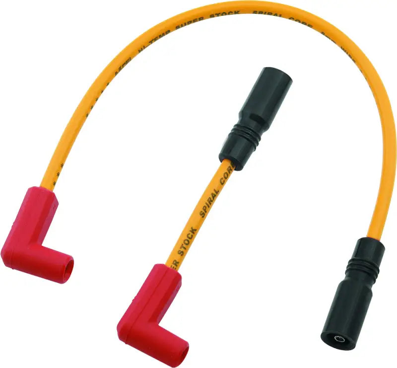 171100-Y Spiral Core Wire Set 8.0mm Yellow - S/S