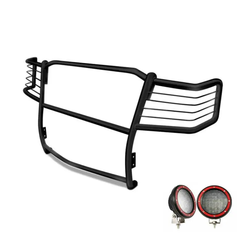 17FB23MA-PLFR Black Horse Grille Guard Kit