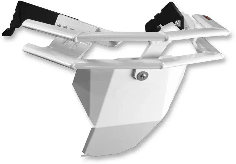 182-120-WHITE Straightline Rugged Bottom Wing White Pol - Body