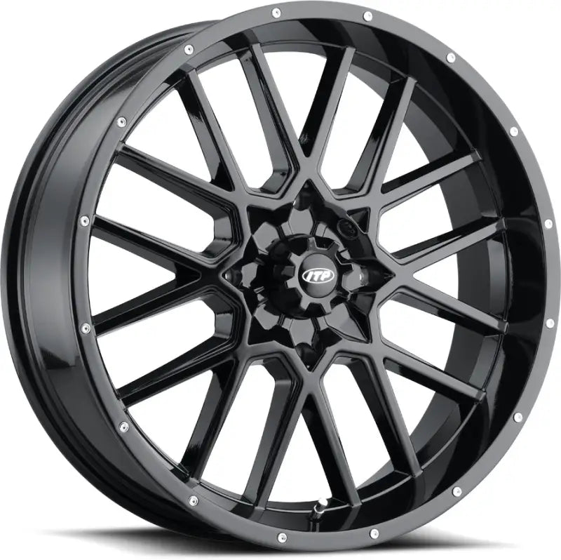 1822515705B Itp Hurricane Black 18X6.5 4/137 4 + 2.5 (+10Mm)