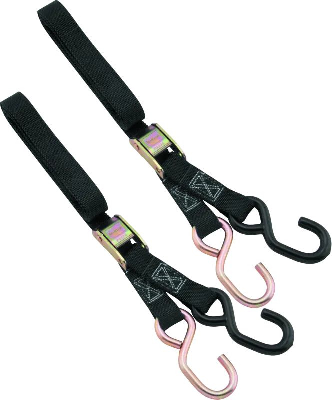 BikeMaster 1x72in Tiedown 20pc Carton - Black