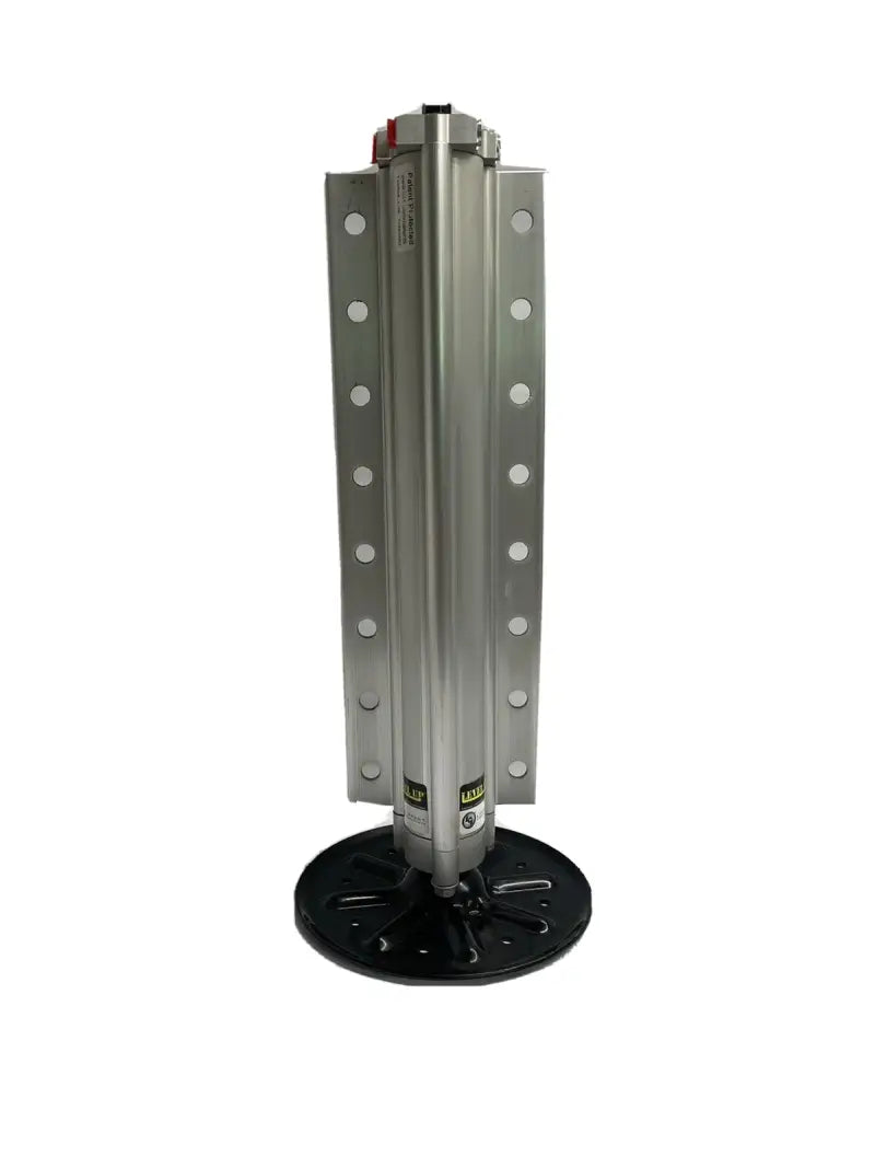 19586010 Lippert Comp 8K Trailer Jack Stand Alum - Durable aluminum construction, supports up to 8,000 lbs, easy installation, enhances trailer stability and safety.