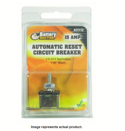 31112 WirthCo Circuit Breaker 15 Amp