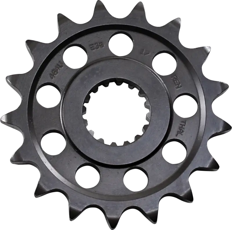 2-347246 Sunstar Rear Steel Sprocket 46T-520, high-carbon steel, heat treated, zinc plated, weight reduction holes, corrosion resistance, RV, Automotive, Powersports, off-road, marine, exterior, truck accessories, interior, truck bed, RV parts, Powersports, Street, AVADA - Best Sellers, New Products, Must Haves.
