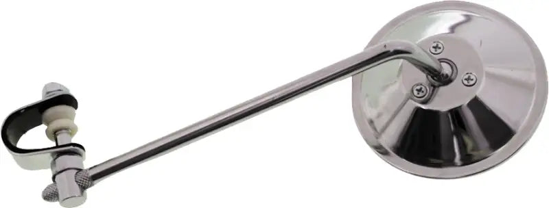 20-06808 Round Clamp On Mirror Silver 8"