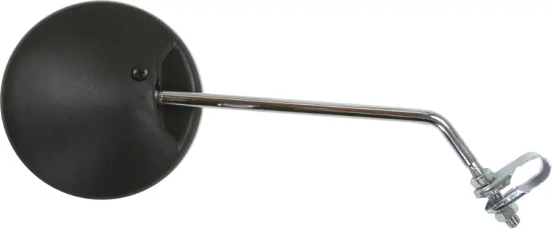 20-64500 Round Clamp On Mirror Black 10"