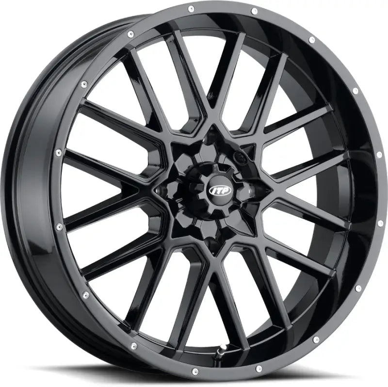 2022517705B Itp Hurricane Black 20X6.5 4/137 4 + 2.5 (+10Mm)