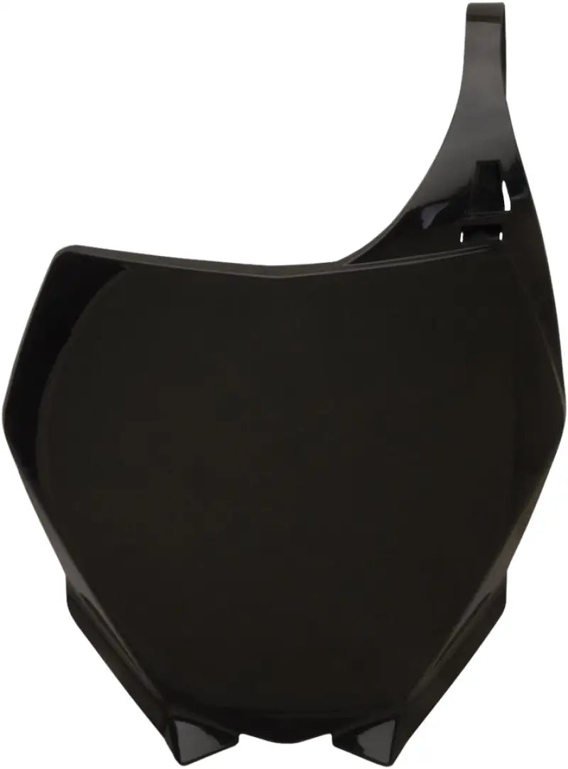 2042390001 Front Number Plate Black