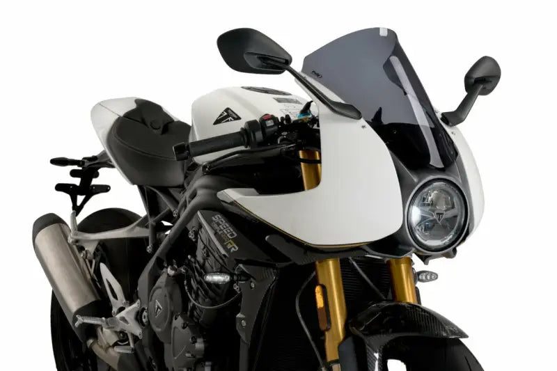 21262F Windscreen R Racer Dark Smoke Tri
