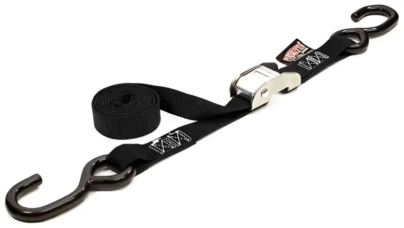 22122 EACH Powertye Tie-Down Cam S-Hook 1"X144" Black Each