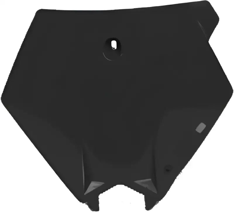 2253010001 Front Number Plate Black