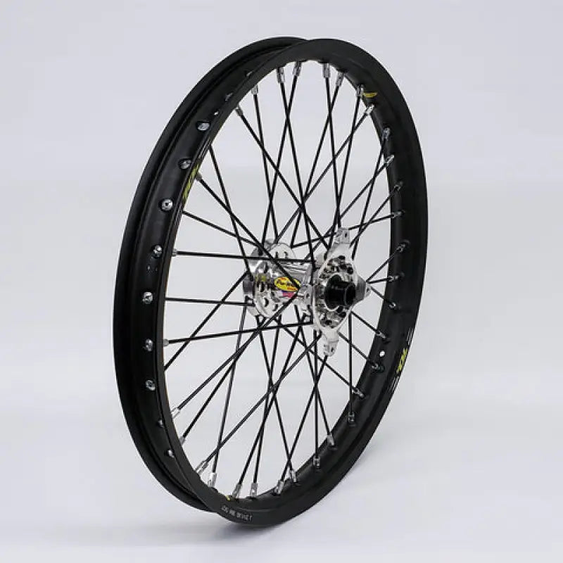 23-1102121 Pro-Wheel Wheel Front 1.60X21 Black Hub Sil Rim/Blk Spoke/Sil Nipple - Wheels