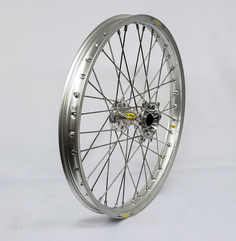 23-1367411 Pro-Wheel Wheel Front 1.40X19 Red Hub Gld Rim/Sil Spoke/Sil Nipple - Wheels