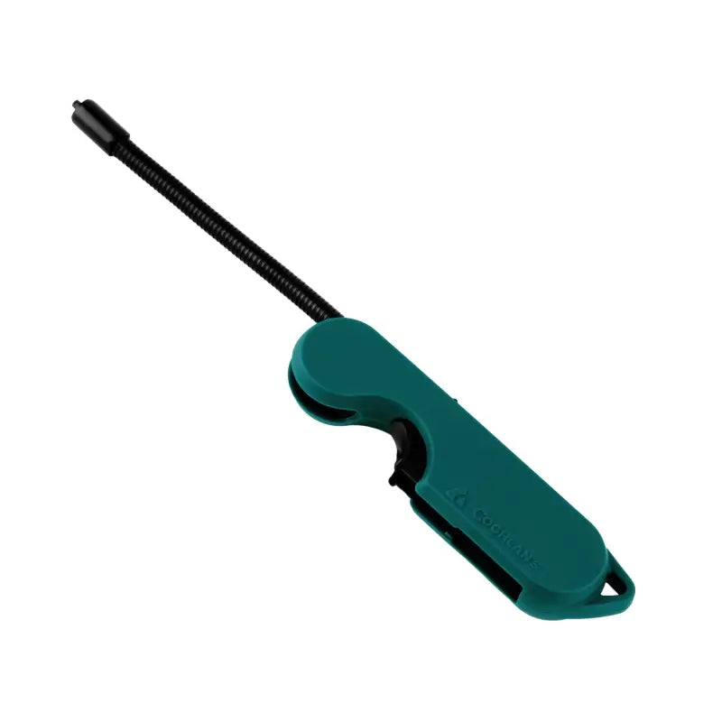 Teal plasma flex lighter with flexible nozzle for easy lighting - 2362 Coghlans Plasma Flex