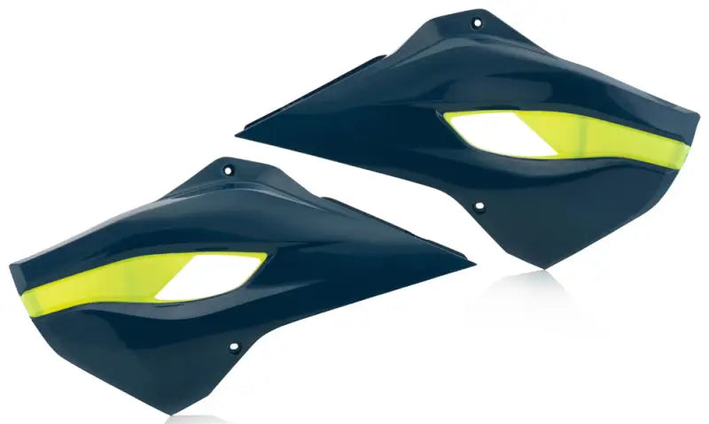 2393410114 Radiator Shrouds Dark Blue/Yellow - Shroud