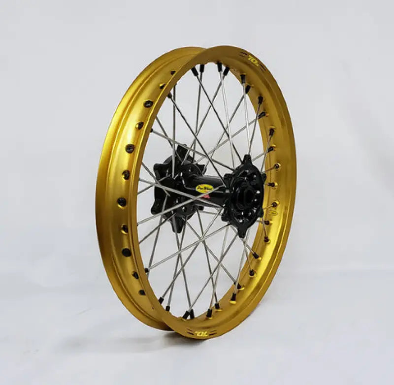 24-1102211 Pro-Wheel Wheel Rear 1.85X19 Black Hub Blk Rim/Sil Spoke/Sil Nipple - Wheels