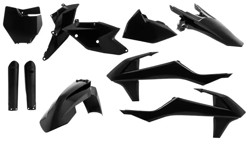 2421060001 Full Plastic Kit Black