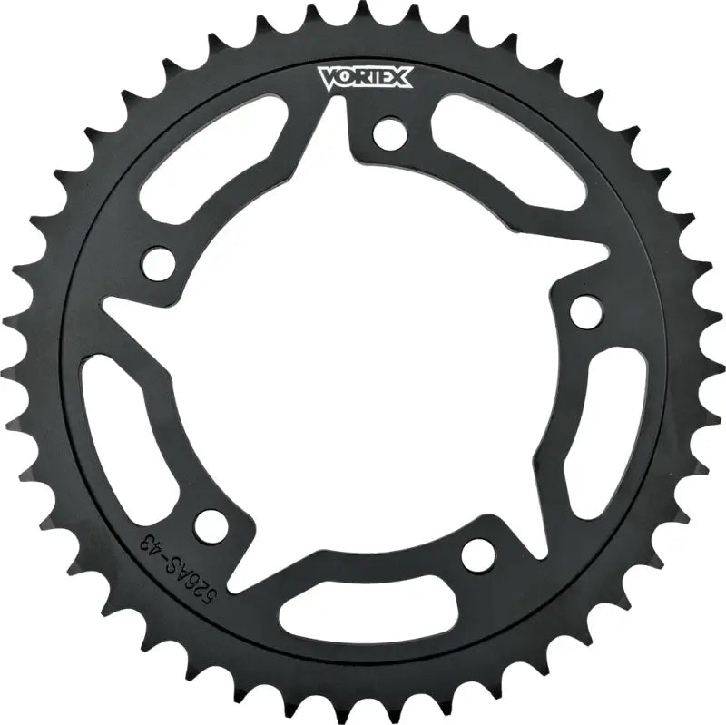 251AS-43 Rear Sprocket Steel 43t 520 Blk Hon