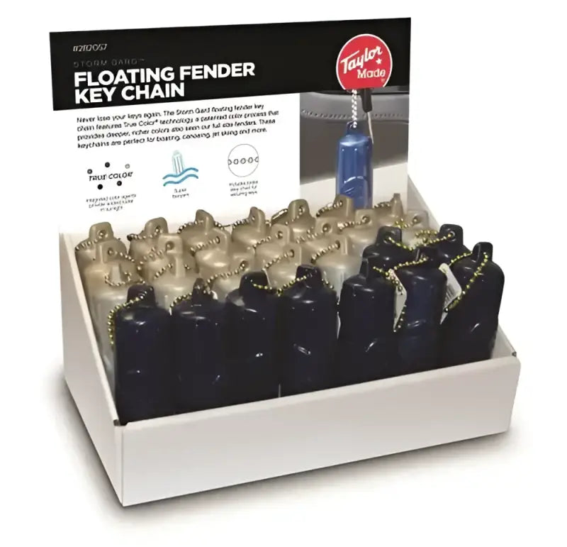 282057 Taylor Made Key Float 28 Pc. Disp. Blue Gold S - Chain