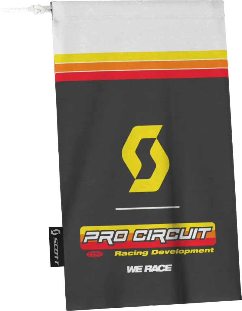 285540-1007289 Scott Prospect Pro Circuit Goggle Black/White Yellow Chrome Work
