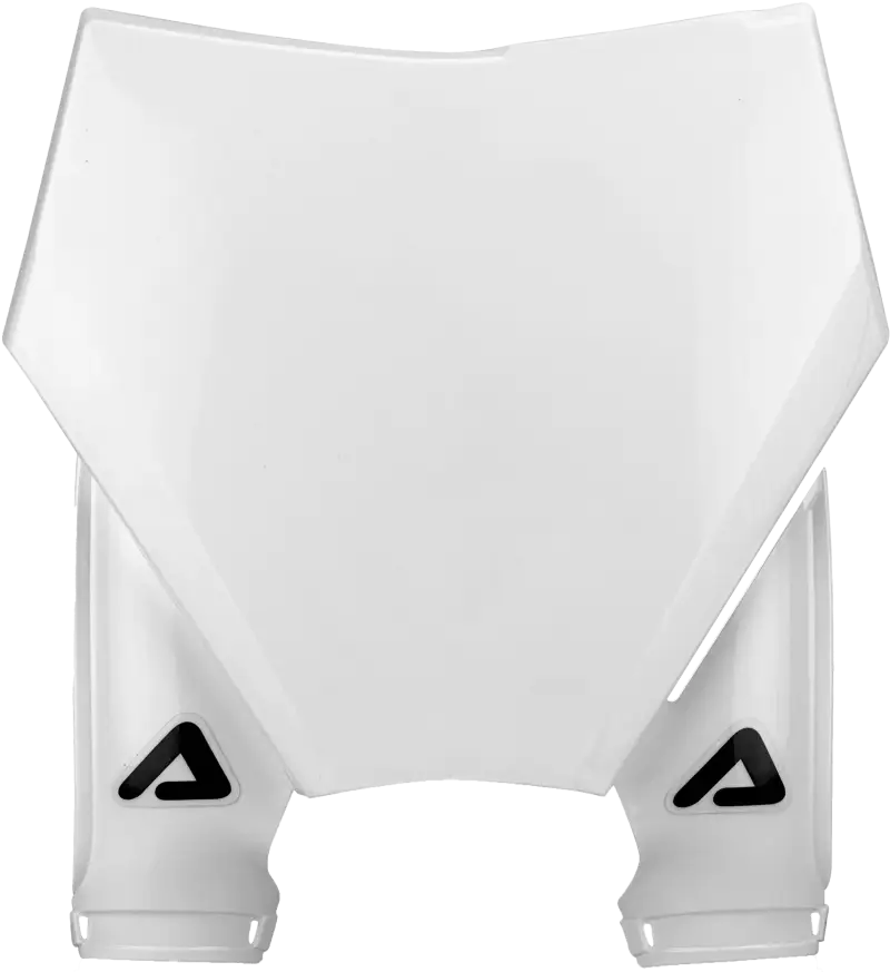 2983160002 Acerbis Front Number Plate Ktm White - RV and Auto Parts