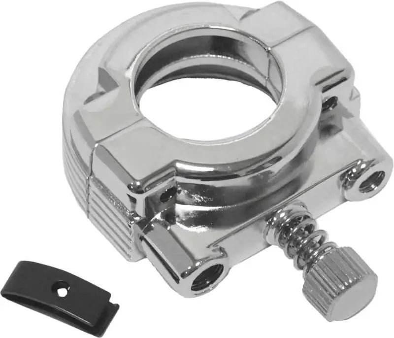 30-106D Throttle Clamp Single Cable Chrome