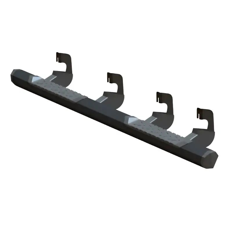 Black Maxway Octa Series nerf bar with textured step rail and 4 brackets