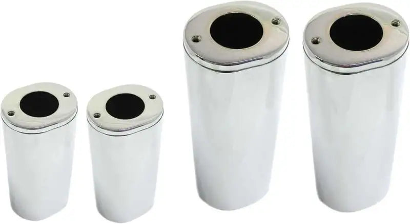 301189 Upper Fork Tube Covers Chrome Touring 84 13 Flst 86 14