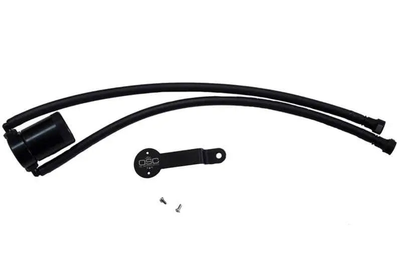 J&L 3085D-B J&L 14-18 Chevy/GM Truck/SUV 5.3L V8 Driver Side Oil Separator 3.0 - Black Anodized