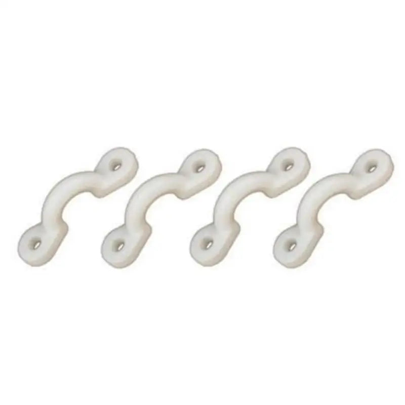 3407WP Whitecap Pad Eye (4/Pk) Wht - Boat Bimini Top
