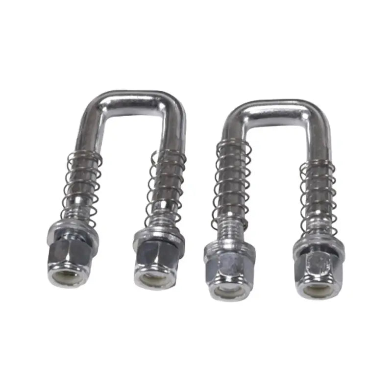 U-bolts with springs and nuts from Husky Towing Safety Chain Loop Kit for towing safety