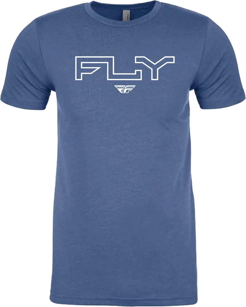 354-0310X Fly Edge Tee Cool Blue Heather Xl - (2024)