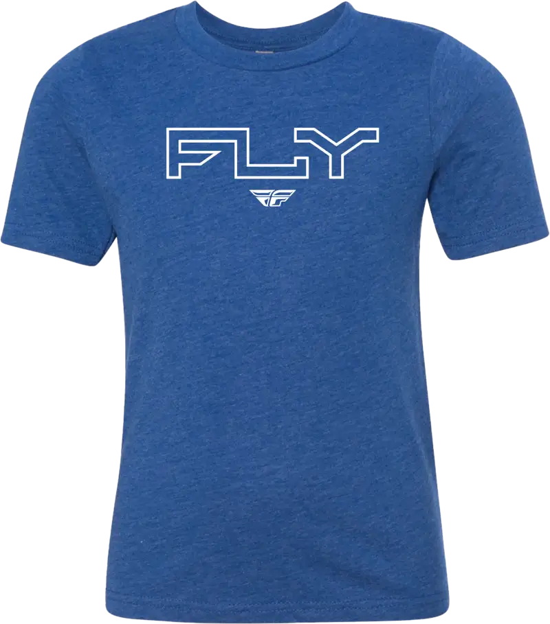 354-0310YM Youth Fly Edge Tee Royal Blue Ym - (Youth) (2024)