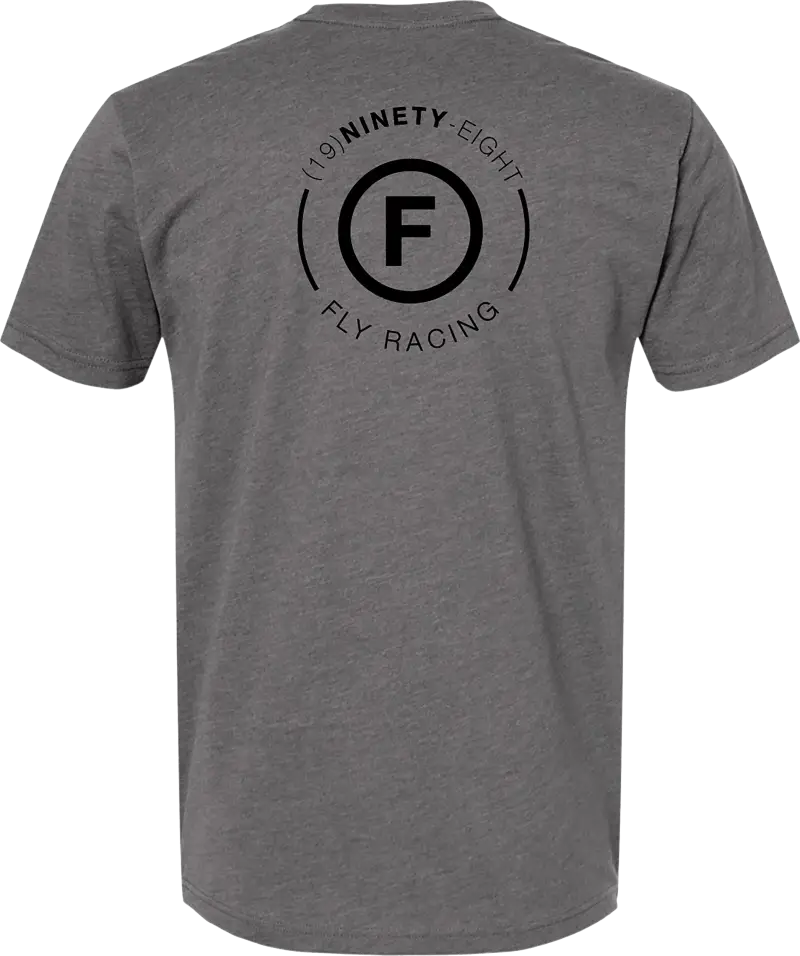 354-0317X Fly Atom Tee Gunmetal Heather Xl - (2024)