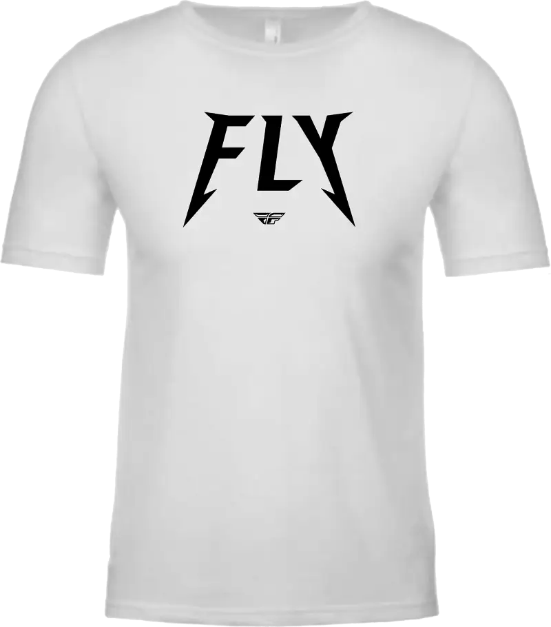 354-0321S Fly Master Tee White Sm - (2024)