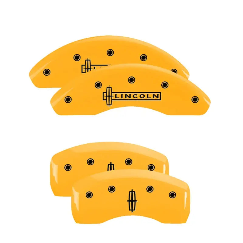 36008SLC1YL Mgp Caliper Set Of 4 Caliper Covers Engraved F