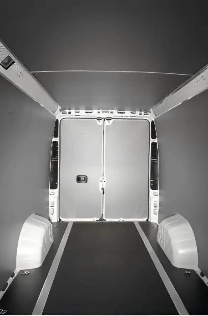 Grey Legend Fleet City Express ceiling in 2019 Ford Transit Connect cargo van interior