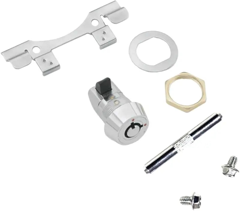 HARDDRIVE 370000 Key Operated Fuel Door Chrome