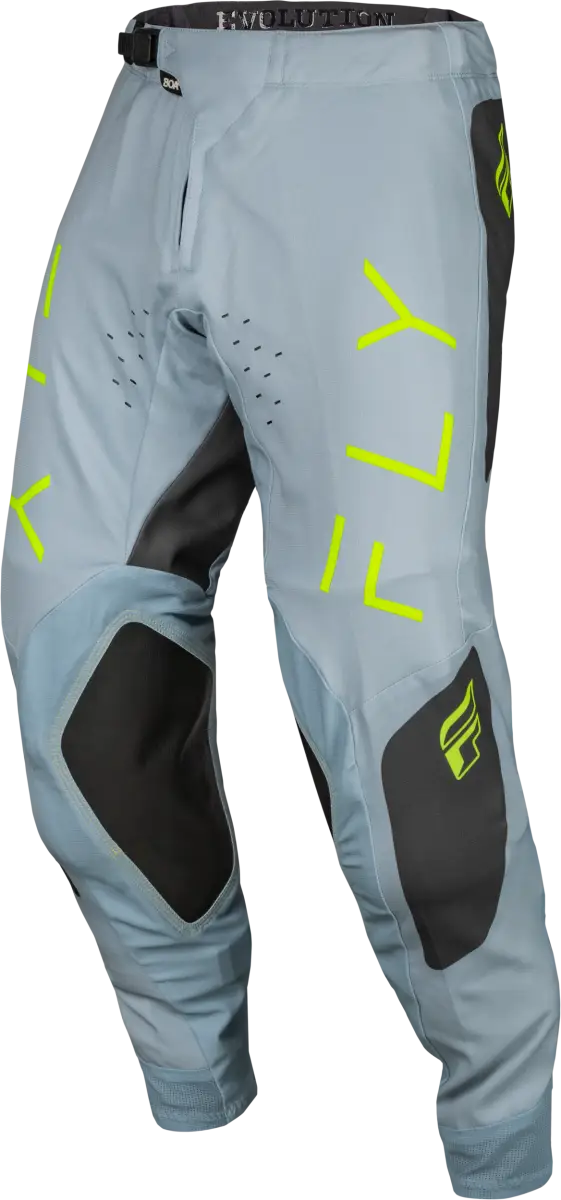 377-13134 Evolution Dst Pants Ice Grey/Char/Neon Green Sz 34 - RV and Auto Parts