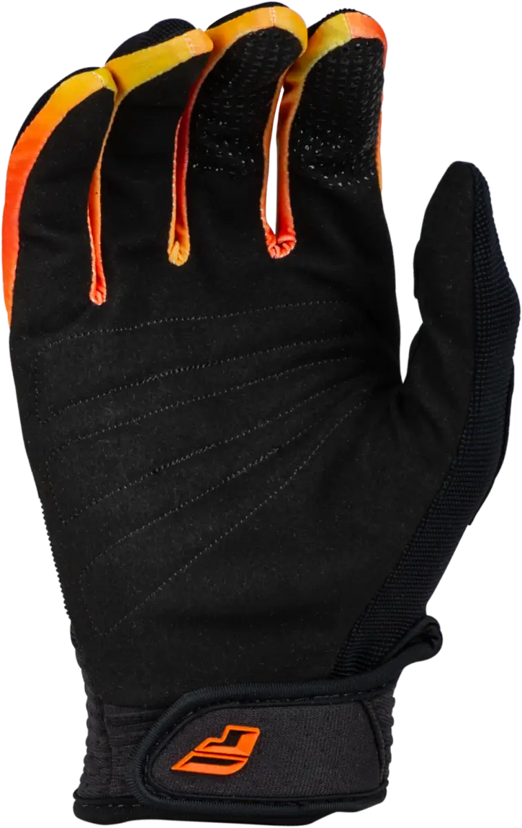377-211YXS Youth F 16 Gloves Black/Yellow/Orange Yxs - RV and Auto Parts
