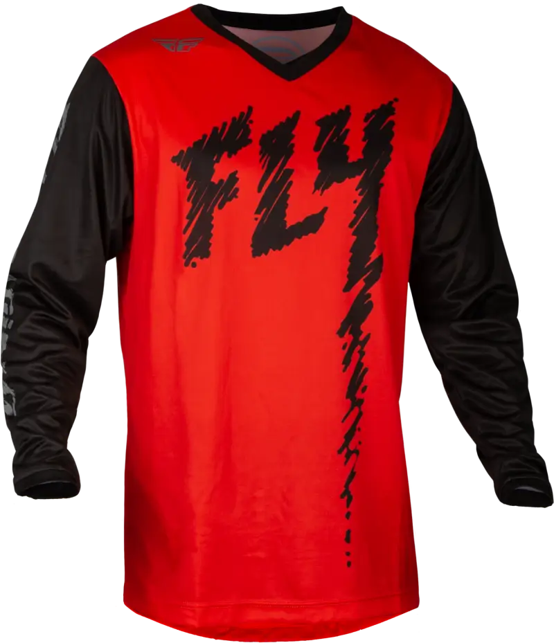 377-222YS Youth F 16 Jersey Red/Black/Grey Ys - F-16