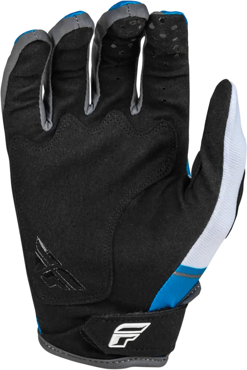 377-410L Kinetic Prix Gloves Bright Blue/Charcoal Lg