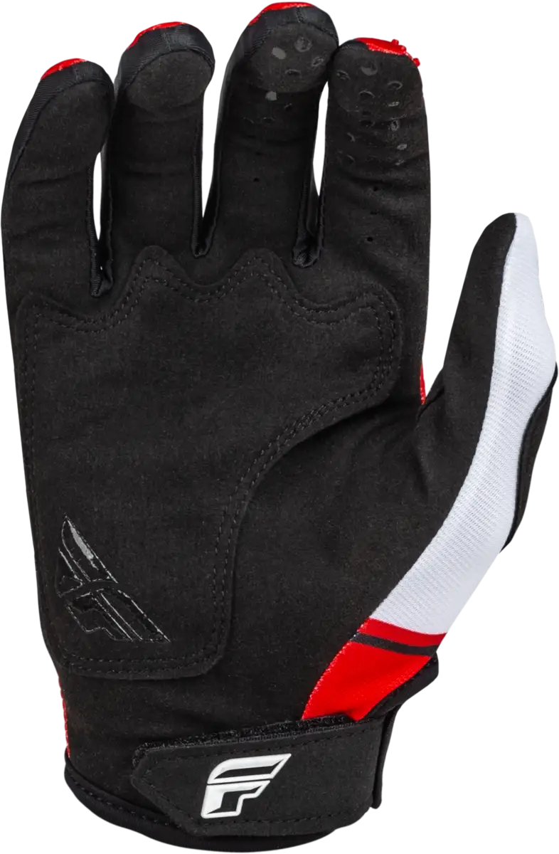 377-412YL Youth Kinetic Prix Gloves Red/Grey/White Yl