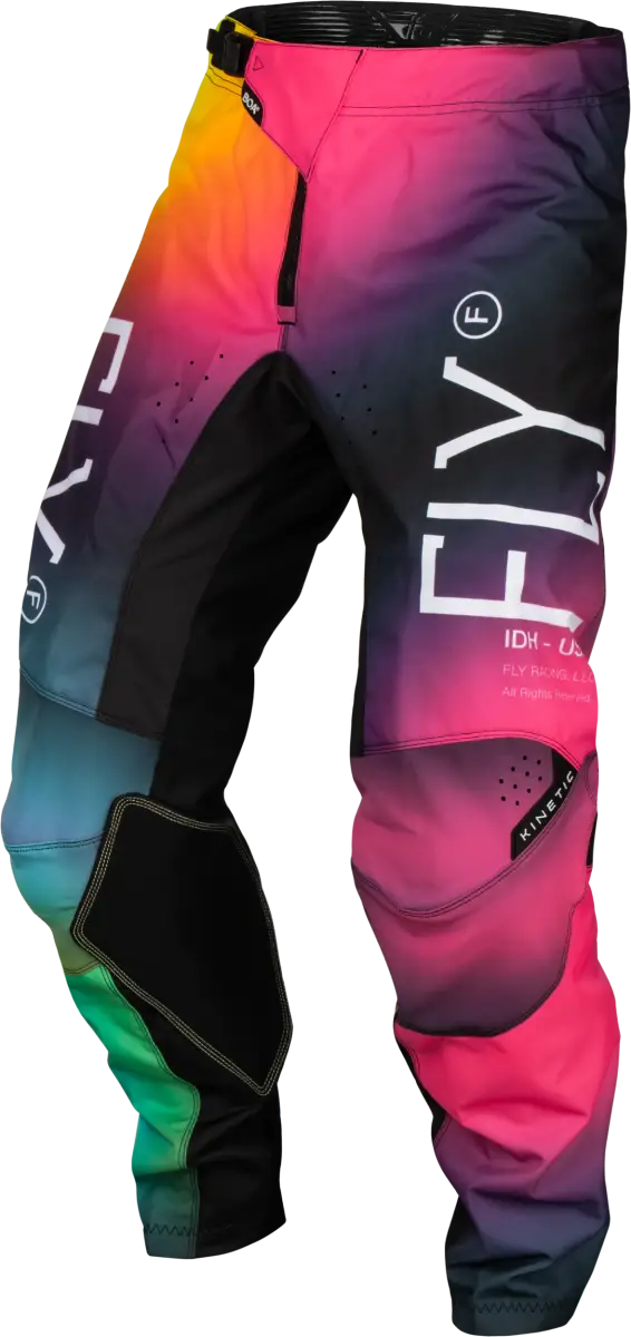 377-53722 Youth Kinetic Prodigy Pants Fuschia/Elec Blue/Hi Vis Sz 22