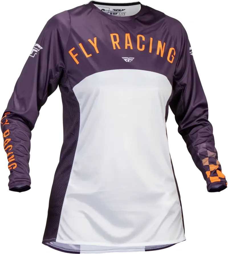 377-621M Women's Lite Jersey Deep Purple/Wht/Neon Coral Md - RV and Auto Parts