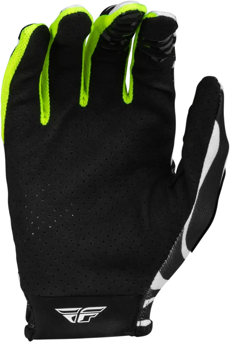 377-7422X Lite Uncaged Gloves Black/White/Neon Green 2x - RV and Auto Parts